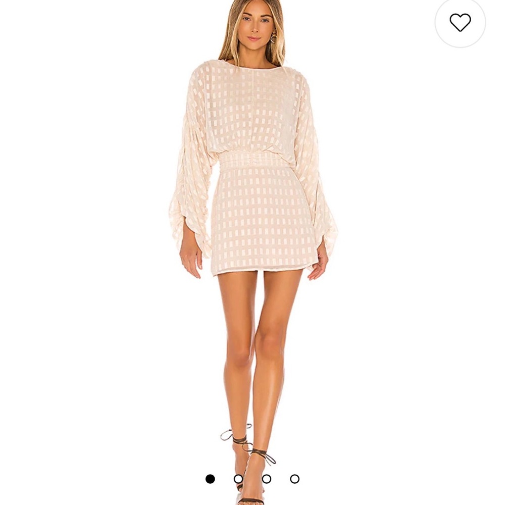 NWT Revolve House of Harlow Nika Dress in Champagne